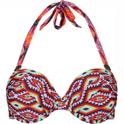 Top Beach Life Kai Push Up Bikini Mujer - Multicolor - Chile XRI263085